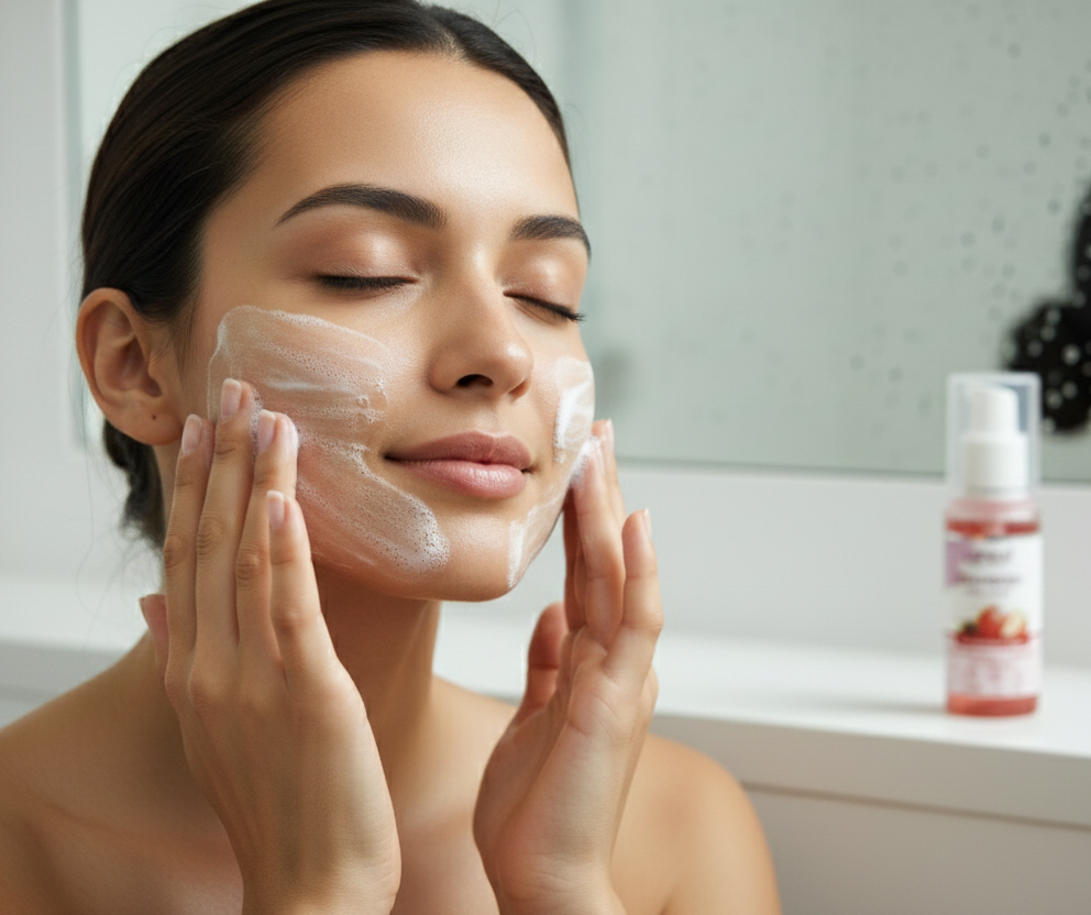 LupBon Strawberry Dew Refresh Face Wash 🍓