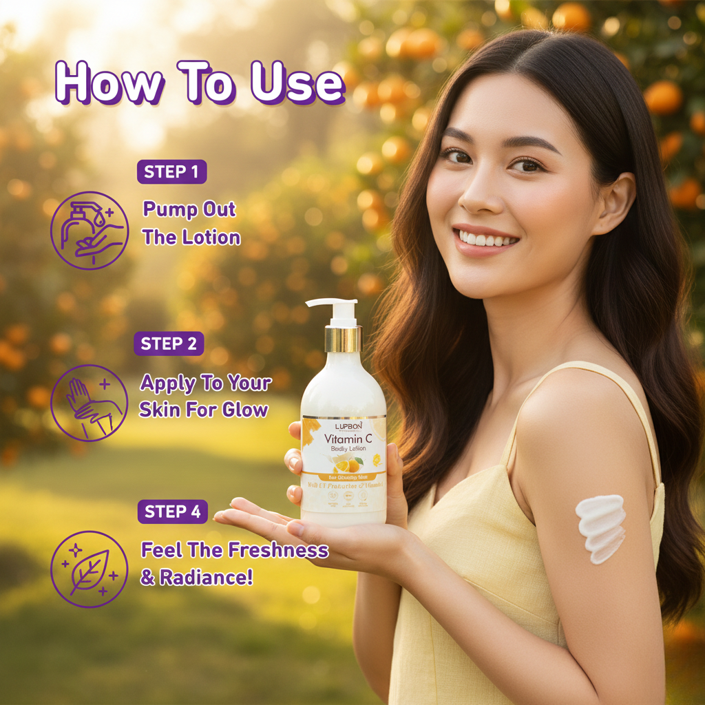 LupBon Glowburst C™ Body Lotion ⭐