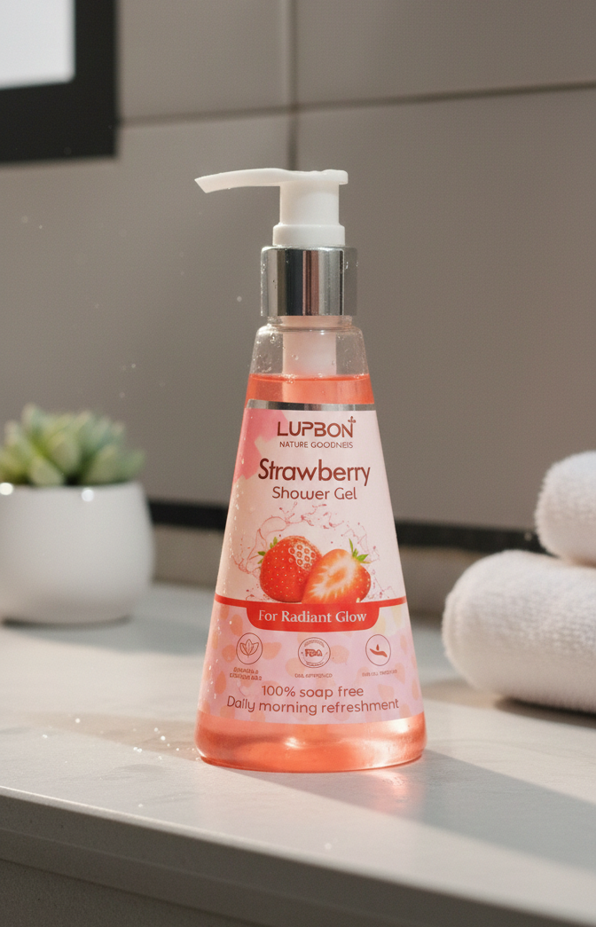 LupBon Strawberry Fresh Shower Gel 🍓