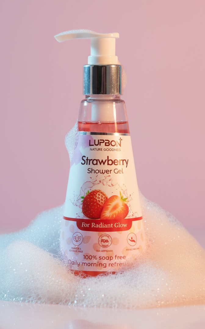 LupBon Strawberry Fresh Shower Gel 🍓