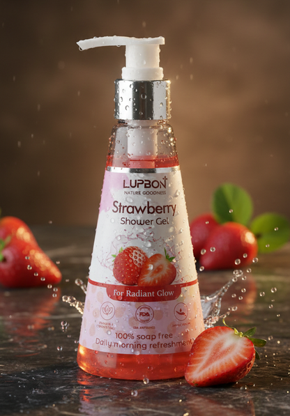 LupBon Strawberry Fresh Shower Gel 🍓