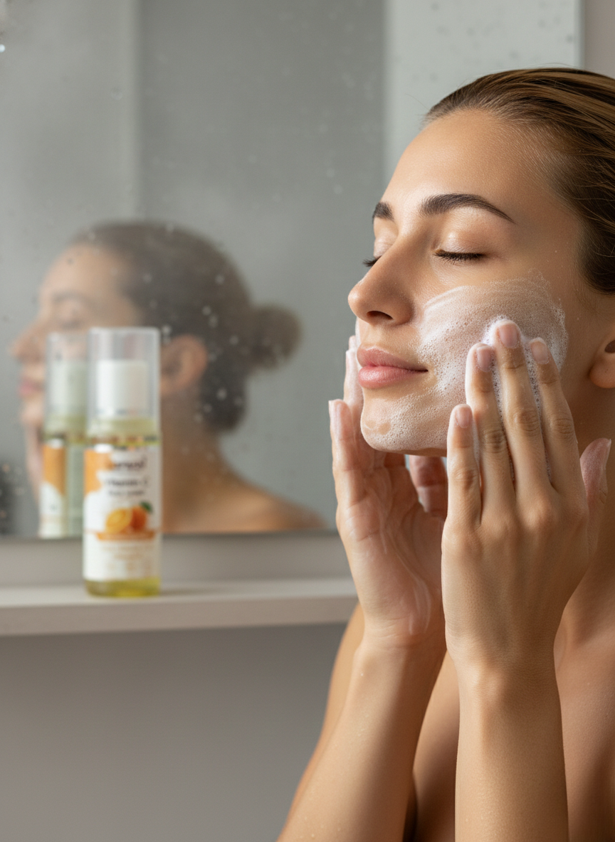 LupBon Orange Burst Purifying Face Wash 🍊