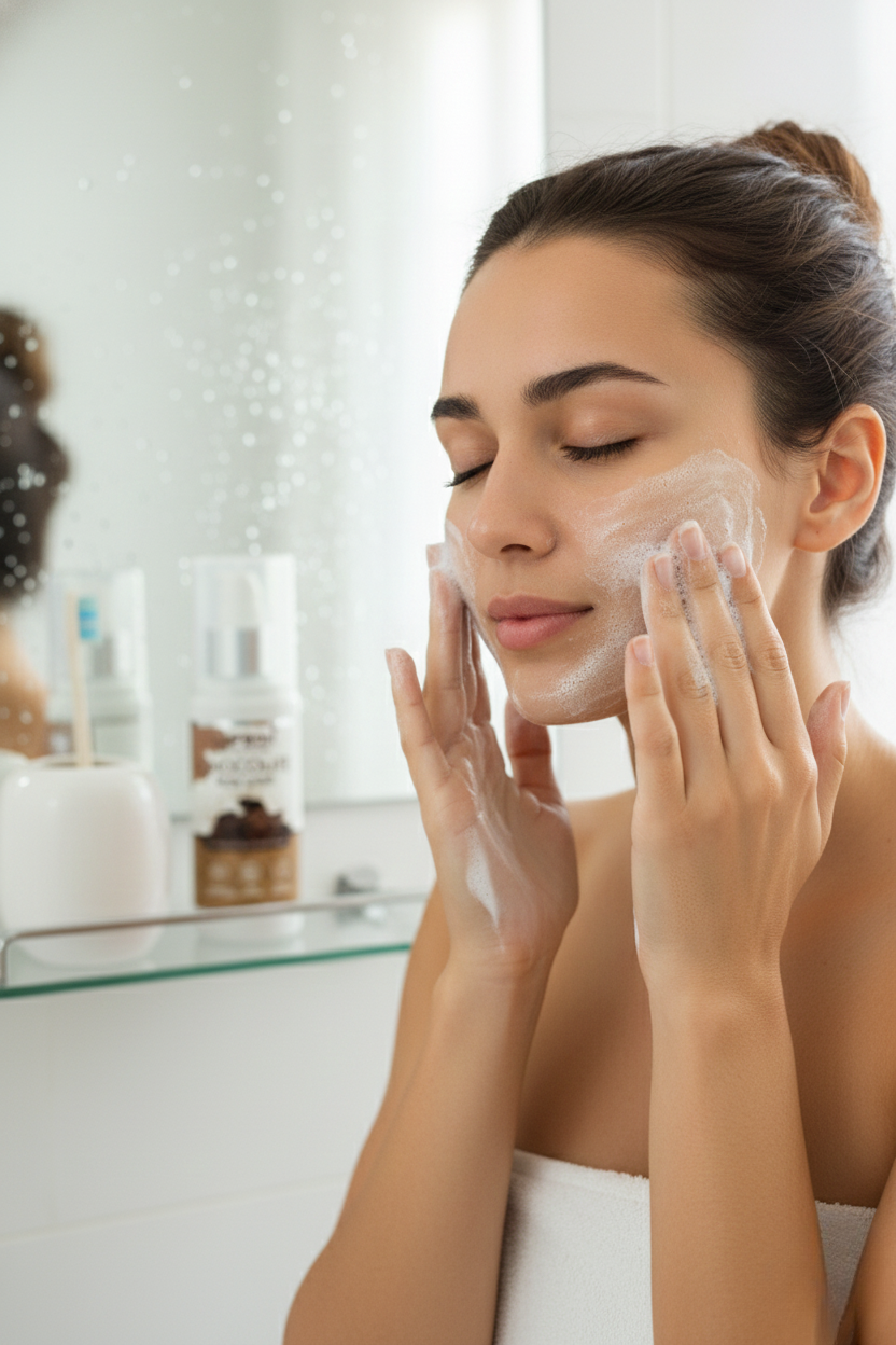 LupBon Chocolate Velvet Face Wash 🍫