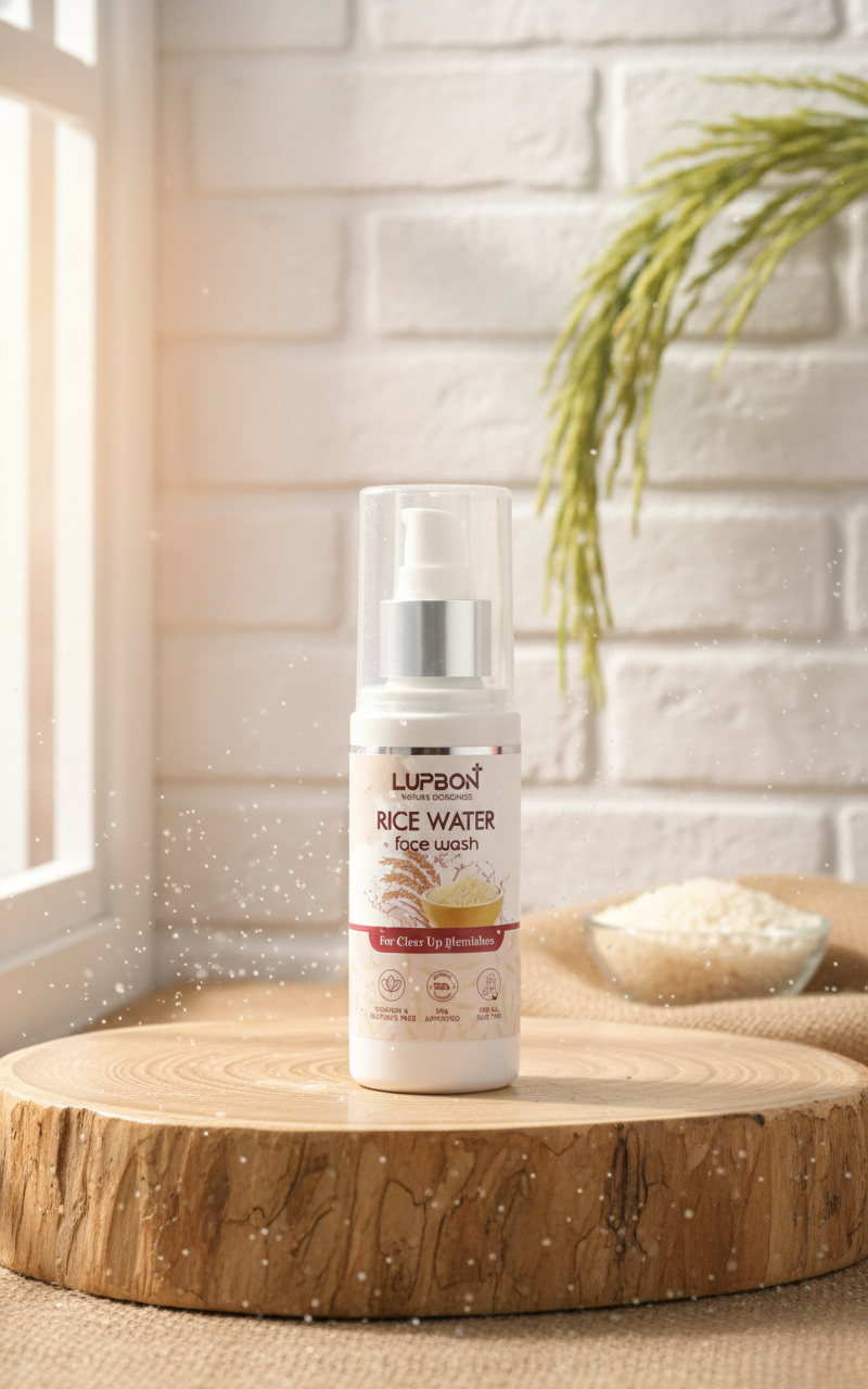 LupBon Pearl Rice Water Face Wash 🌾