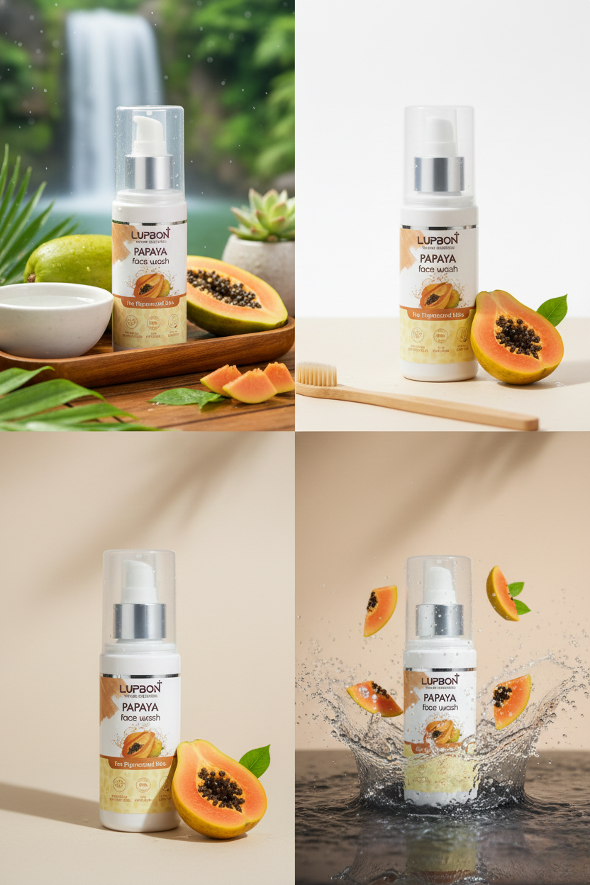 LupBon Papaya Glow Face Wash 🏉
