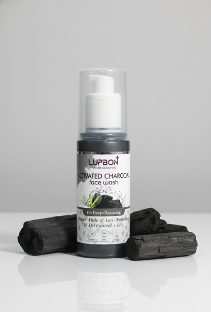 LupBon Charcoal Deep Detox Face Wash