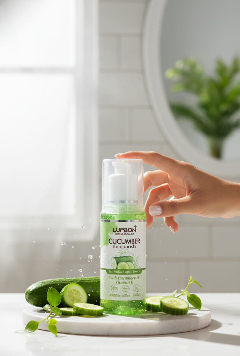 LupBon Cool Cucumber Hydration Face Wash 🥒