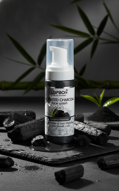 LupBon Charcoal Deep Detox Face Wash