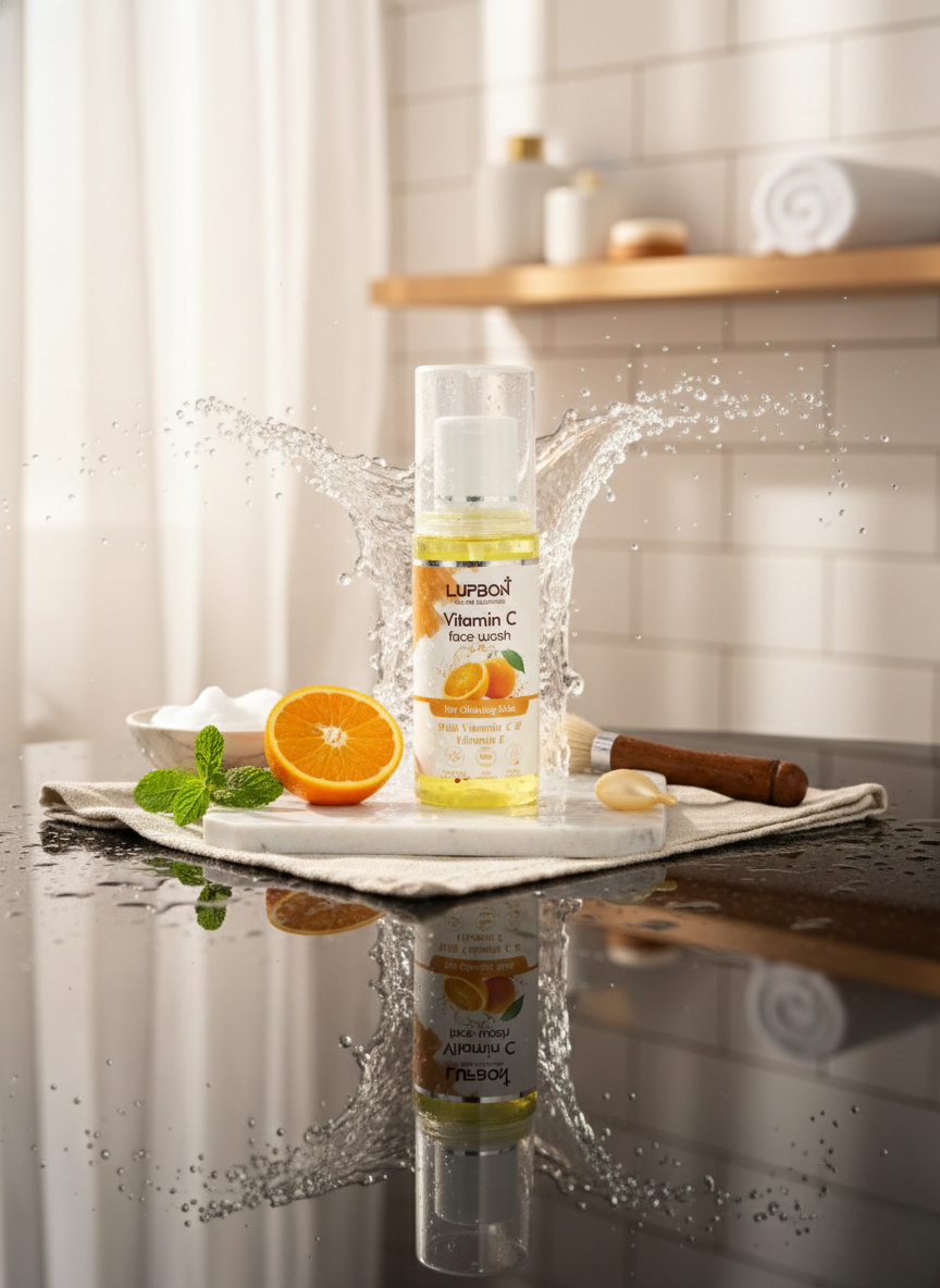 LupBon Orange Burst Purifying Face Wash 🍊