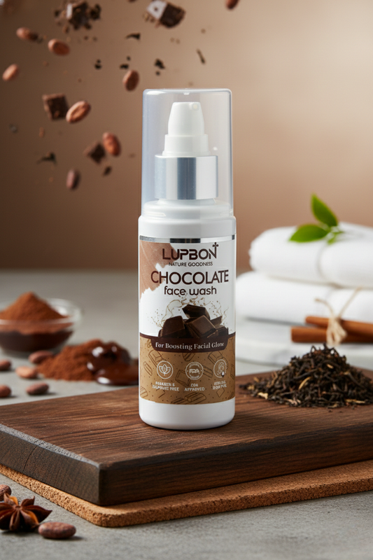 LupBon Chocolate Velvet Face Wash 🍫