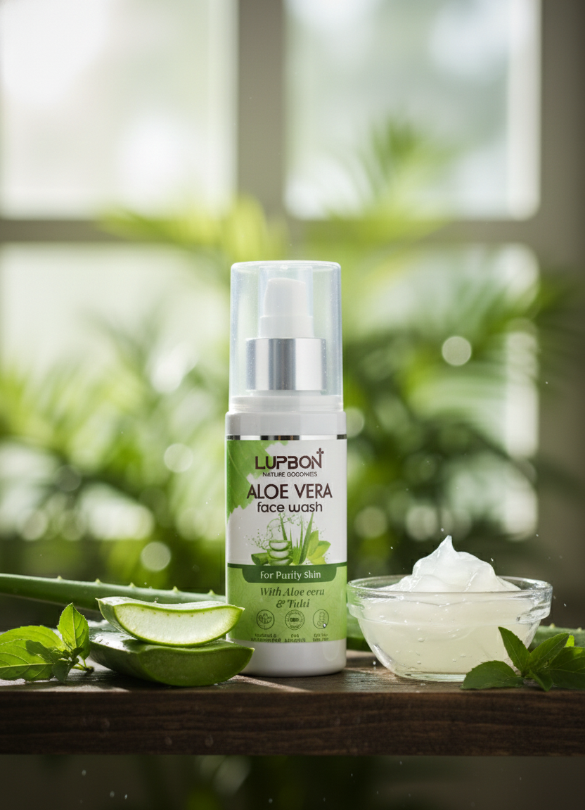 LupBon AloeHydra Refresh Face Wash 🌿