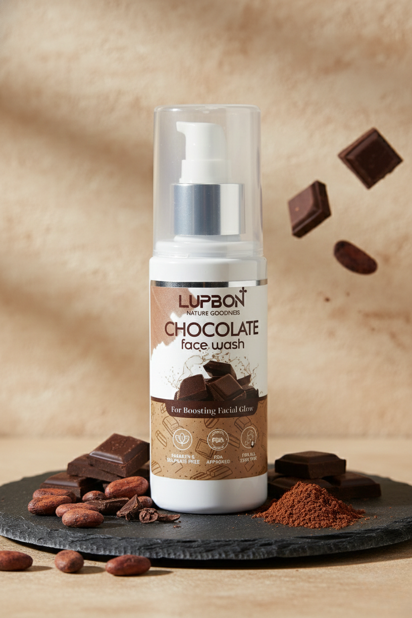 LupBon Chocolate Velvet Face Wash 🍫