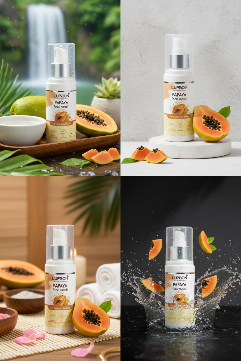 LupBon Papaya Glow Face Wash 🏉