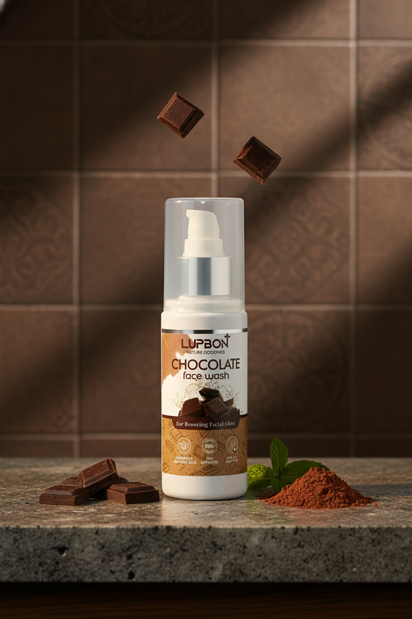 LupBon Chocolate Velvet Face Wash 🍫