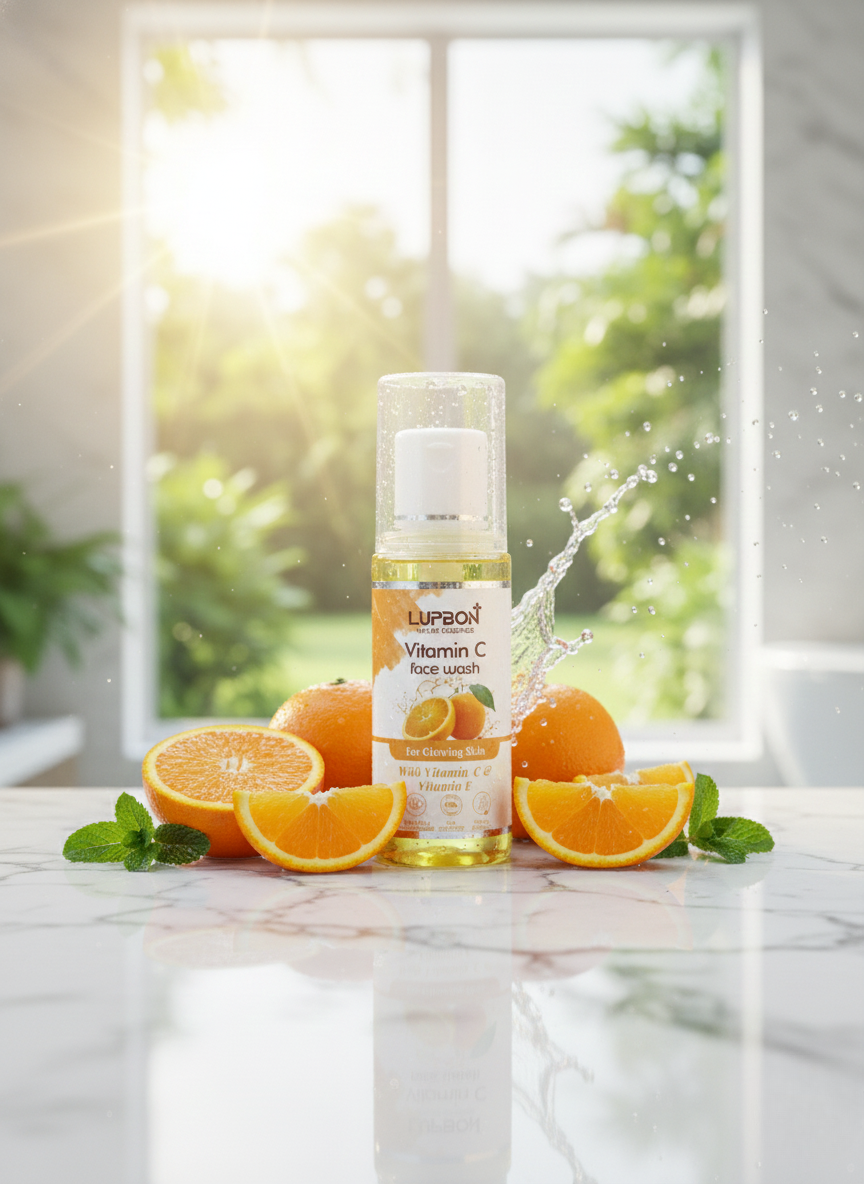 LupBon Orange Burst Purifying Face Wash 🍊