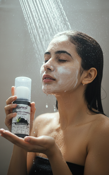 LupBon Charcoal Deep Detox Face Wash
