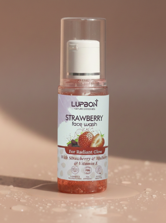 LupBon Strawberry Dew Refresh Face Wash 🍓