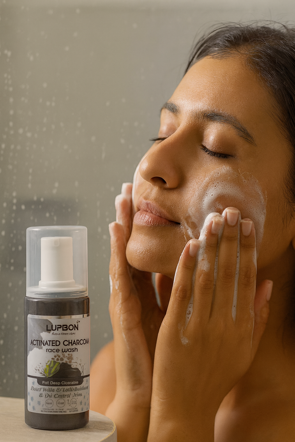 LupBon Charcoal Deep Detox Face Wash