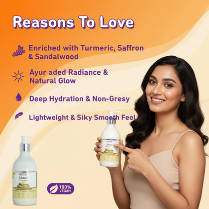 LupBon Saffron Sandlewood Royale Lotion ⭐